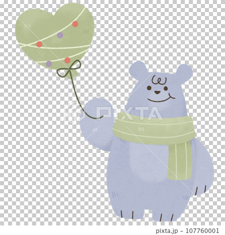 polar bear balloon watercolor cute animal winter Merry Christmas and Happy New year. Sticker pack of cartoon character and element for baby shower nursery polar bear balloon watercolor cute animal winter Merry Christmas and Happy New year. Sticker pack of cartoon character and element for baby shower nursery 107760001