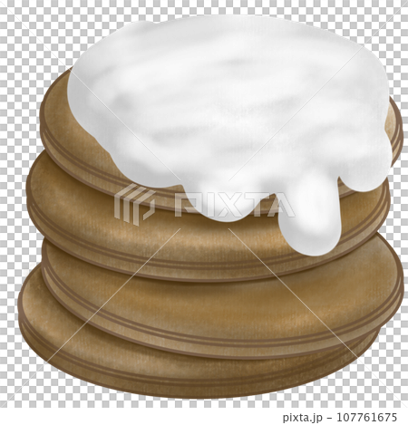 clipart of pancake 107761675