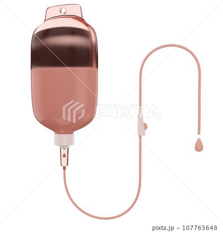 red blood pressure monitor with stethoscope 107765648
