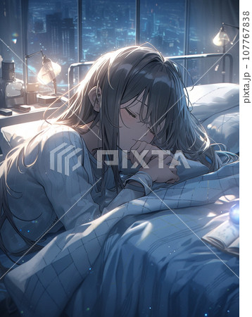 おやすみ_4のイラスト素材 [107767838] - PIXTA