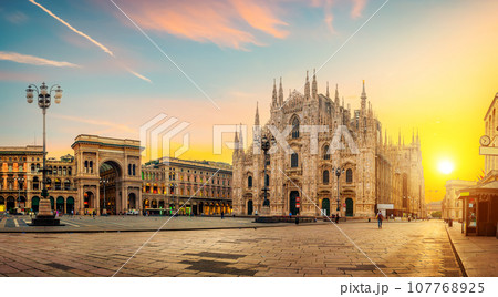 Duomo Cathedral in Milan Duomo Cathedral in Milan 107768925