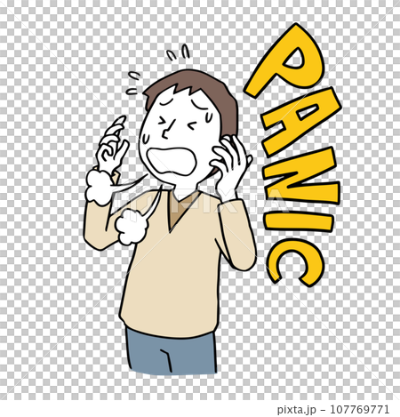 男人驚慌失措 107769771