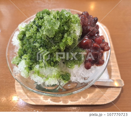 宇治金時 抹茶かき氷 宇治金時 抹茶かき氷 107770723