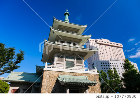東京都墨田区 東京都慰霊堂 三重塔 107770930