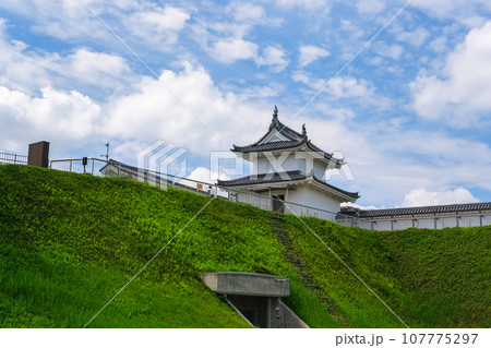 栃木県宇都宮市 宇都宮城址公園、富士見櫓 栃木県宇都宮市 宇都宮城址公園、富士見櫓 107775297