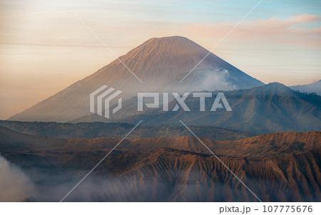 Bromo in the beautiful morning 107775676