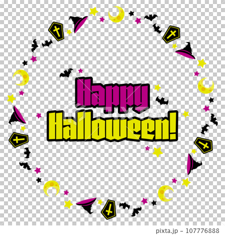 Halloween frame Halloween frame 107776888