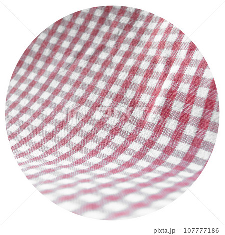 Red white classic plaid fabric, background pattern geometric abstract design Red white classic plaid fabric, background pattern geometric abstract design 107777186