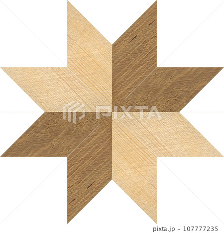 Wooden marquetry can be patterns created from the combination of wood, wooden floor, parquet, cutting board 107777235