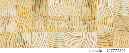 Pine wood, can be used as background, wood grain texture, table or cutting board 107777293