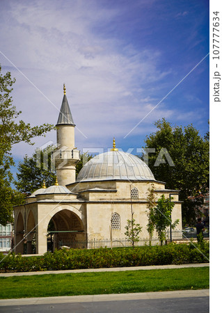 Hidir Aga Mosque located near Selimiye Mosque, Turkey Edirne september 16 2023 107777634
