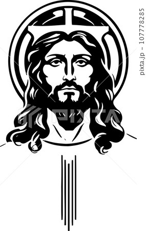 Super and lovely Holy Christ vector art 107778285