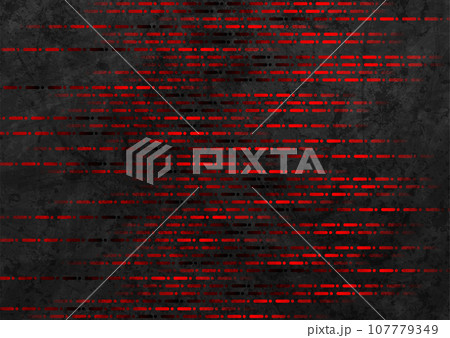 Red and black abstract grunge geometric background 107779349