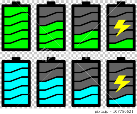 顯示乾電池類型的電壓和剩餘電量的圖示 107780621