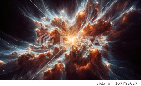 超新星爆発 AI生成画像 超新星爆発 AI生成画像 107782627