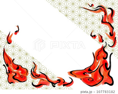 japanese flame patterns