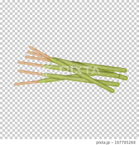 matcha green tea desserts  107785268