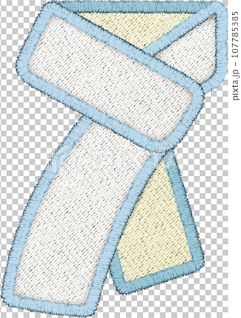 Patchwork Clipart scarf. 107785385