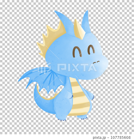 blue dragon  107785608