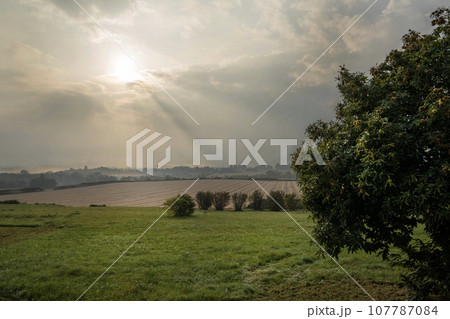 Autumn in the countryside 107787084