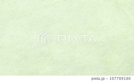 背景素材☆テクスチャ和紙グリーン 107789180
