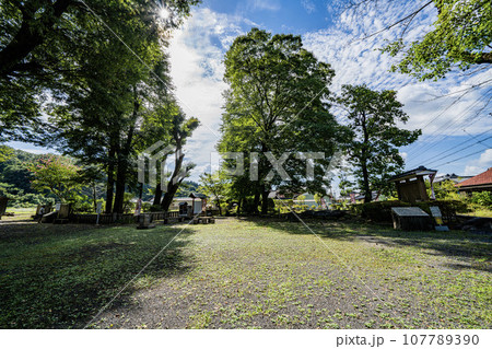 日本書紀に出てくる景行天皇が美濃を行幸の際の弟姫（おとひめ）伝説の地　泳宮（くくりのみや）の景色 107789390