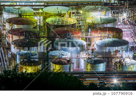 和歌山県 有田市 初島里町(東燃ゼネラル工場夜景) 和歌山県 有田市 初島里町(東燃ゼネラル工場夜景) 107790916