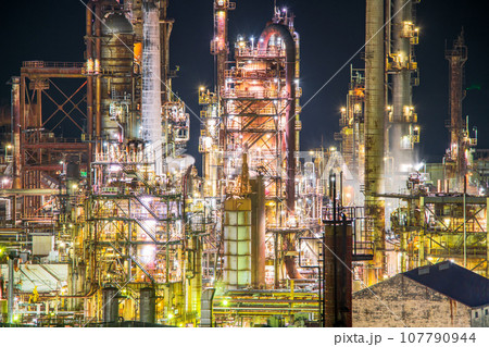 和歌山県 有田市 初島里町(東燃ゼネラル工場夜景) 和歌山県 有田市 初島里町(東燃ゼネラル工場夜景) 107790944