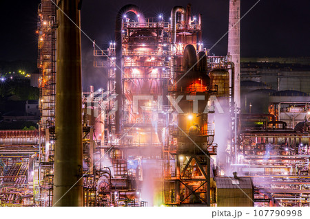 和歌山県　有田市　初島里町（東燃ゼネラル工場夜景） 107790998