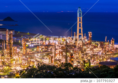 和歌山県 有田市 初島里町(東燃ゼネラル工場夜景) 和歌山県 有田市 初島里町(東燃ゼネラル工場夜景) 107791027