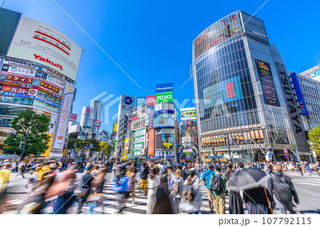 日本の東京都市景観 明日へ・全国平均/5週連続減↓…賑わう渋谷、外国人続々…新時代へ…=10月13日 日本の東京都市景観 明日へ・全国平均/5週連続減↓…賑わう渋谷、外国人続々…新時代へ…=10月13日 107792115