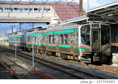 【JR東日本】E721系(磐越西線:会津若松駅) 【JR東日本】E721系(磐越西線:会津若松駅) 107793003