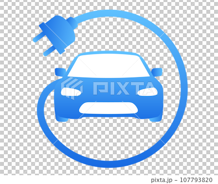 電動車 EV 圖標 107793820