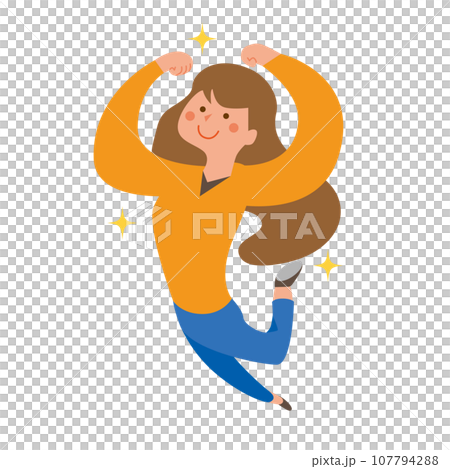 energetic and healthy woman energetic and healthy woman 107794288