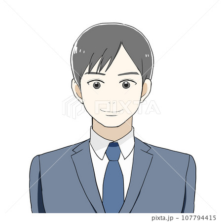 スーツの男性 笑顔 スーツの男性 笑顔 107794415