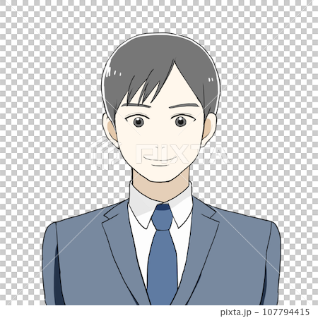 スーツの男性 笑顔 スーツの男性 笑顔 107794415