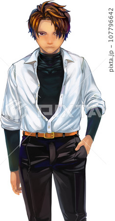 厚塗りキャラクターイラスト(男性・学生) 厚塗りキャラクターイラスト(男性・学生) 107796642