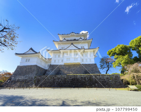 青空に映える小田原城・天守閣 / Odawara Castle, Japan 青空に映える小田原城・天守閣 / Odawara Castle, Japan 107799450