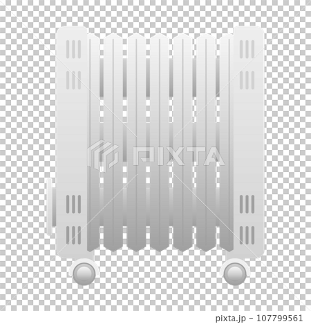 シンプルなイラスト_オイルフリーヒーター 107799561
