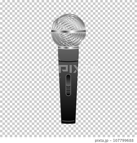 シンプルなイラスト_ダイナミックマイク 107799688