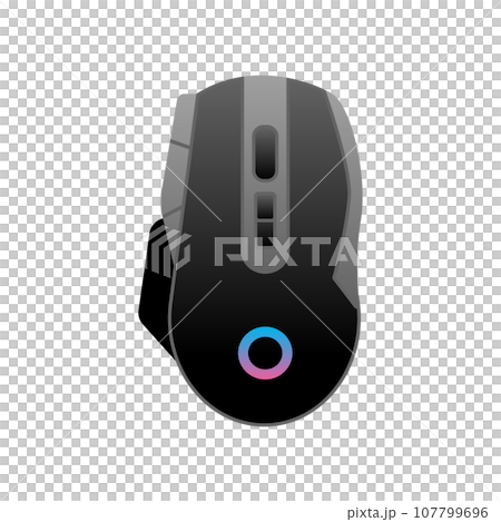 Simple illustration_gaming mouse Simple illustration_gaming mouse 107799696