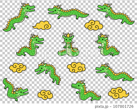 綠龍和金雲插圖集 綠龍和金雲插圖集 107801726