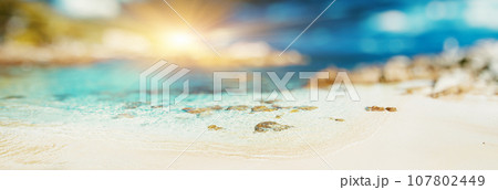 Lost ocean coastline paradise 107802449
