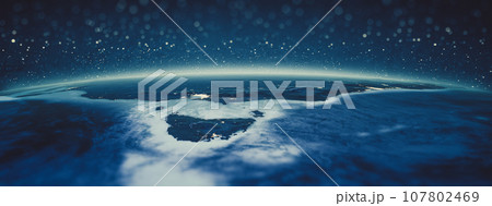 Australia from space Australia from space 107802469