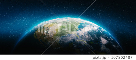 Planet Earth America geography 107802487