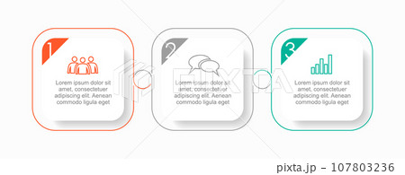 Infographic design template with place for your data. Vector illustration. 107803236