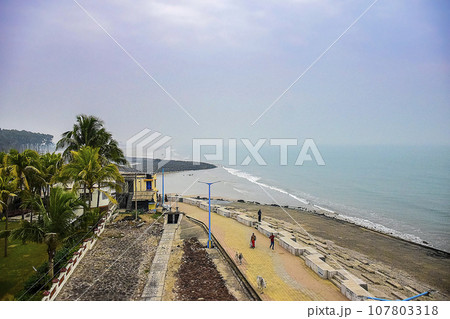 People travel for tour to the seashore and Beaches Digha, a city by the bay of Bengal very near to Odisha,state, India, very popular beach resort in eastern India. Mandarmoni, Tajpur, Talsari, nearly People travel for tour to the seashore and Beaches Digha, a city by the bay of Bengal very near to Odisha,state, India, very popular beach resort in eastern India. Mandarmoni, Tajpur, Talsari, nearly 107803318