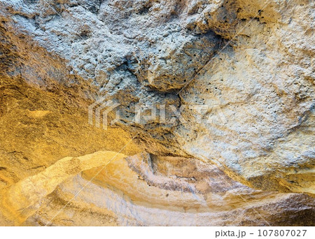 Beautiful view of Benagil Cave in Carvoeiro Algarve Portugal 107807027