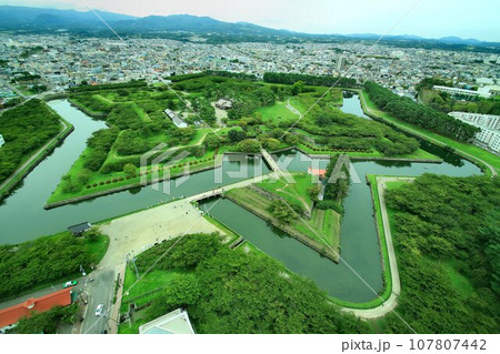戊辰戦争最後の戦い・箱館戦争の舞台となった… 星形城郭【五稜郭】 107807442