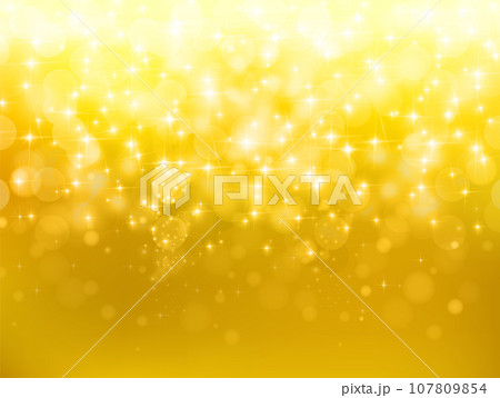 光　金　クリスマス　背景　テクスチャ 107809854